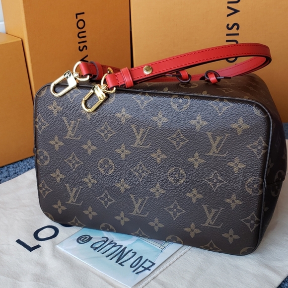 LOUIS VUITTON Monogram Neo noe Red / Neonoe - Picture 4 of 12